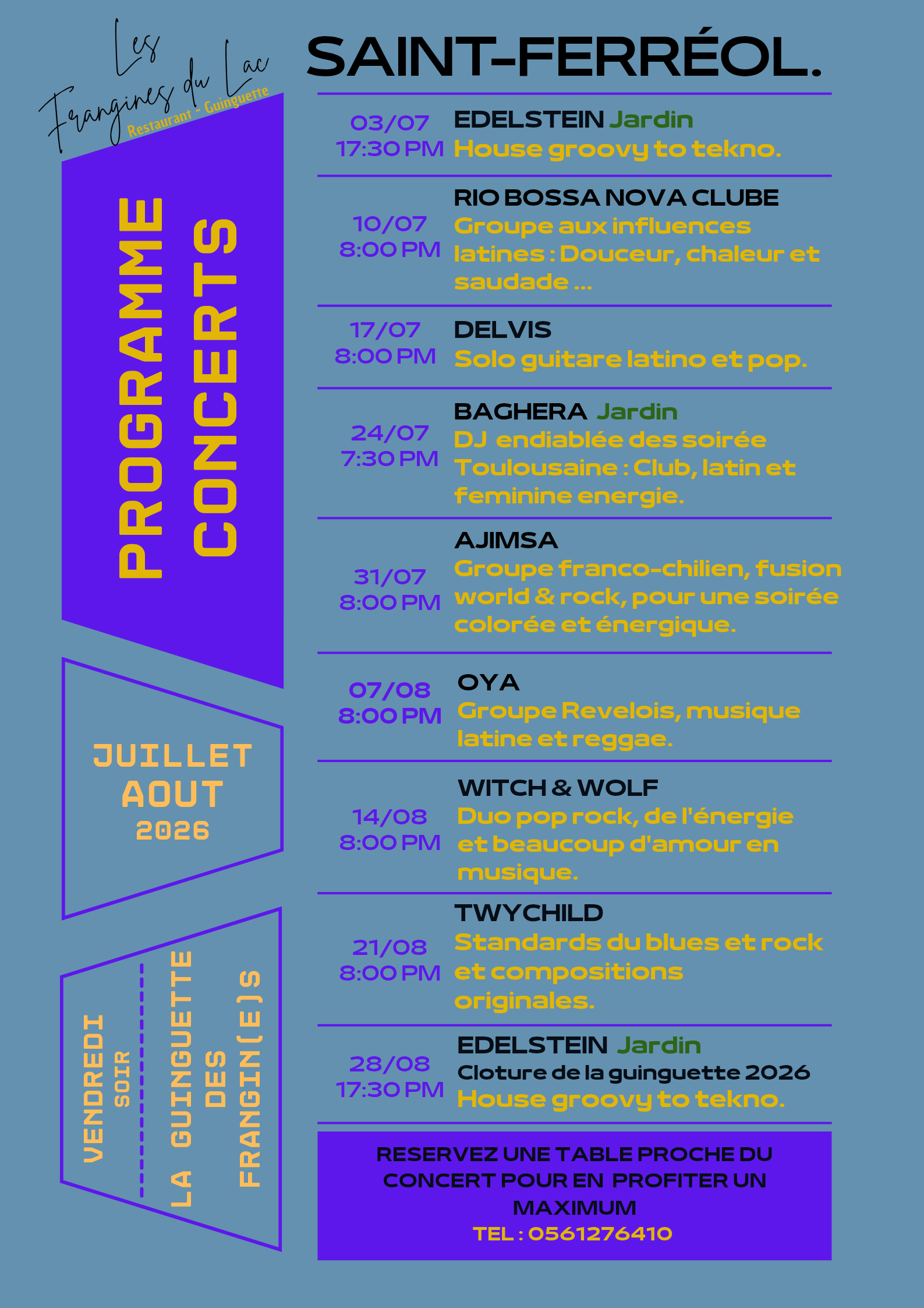 Programme concert